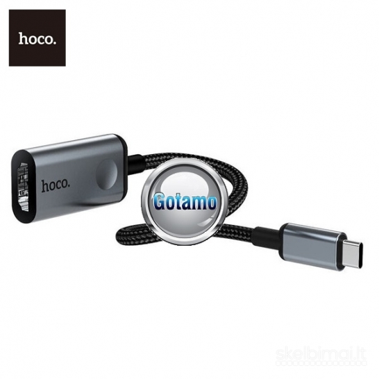 Type-C į HDMI lizdą jungtis Hoco WWW.GOTAMO.LT