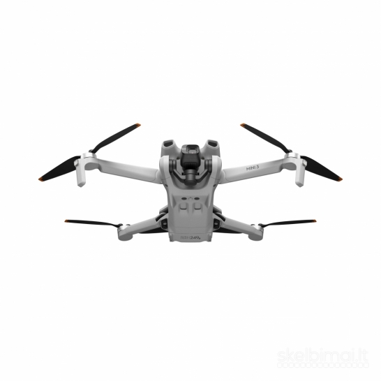 Dji Mini 3 dronas su Rc valdymo pultu su ekranu