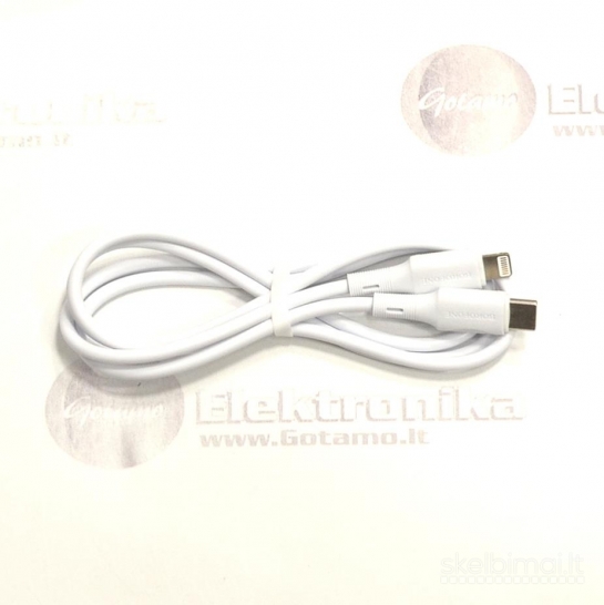 Apple Lightning į Type-C laidas 1 metras 20W Borofone WWW.GOTAMO.LT