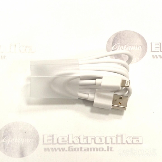 Apple Lightning laidas 1 metras B kategorija 2A WWW.GOTAMO.LT