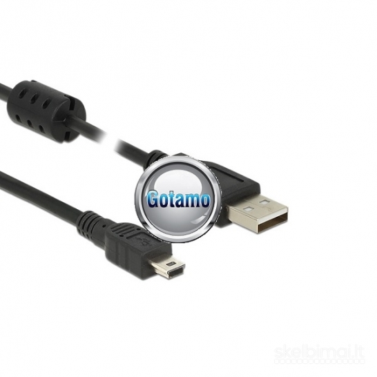 Mini USB laidas 3 metrai WWW.GOTAMO.LT