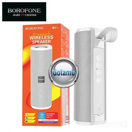 Bluetooth garsiakalbis kolonėlė Borofone BR1 WWW.GOTAMO.LT