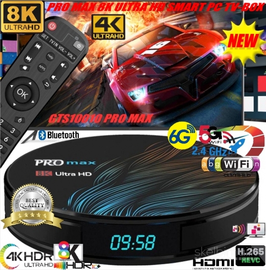 PRO MAX 8K TV IMTUVAS+TUKSTANCIAI GOOGLE 8K/4K/UHD TV KANALU-FILMU NEMOKAMAI! 
