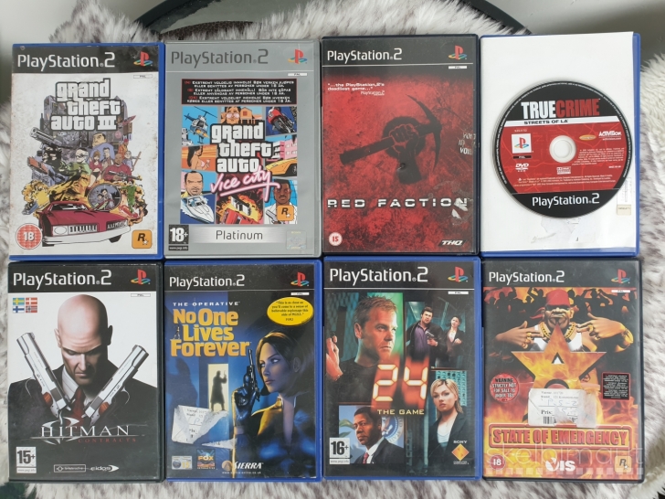 Playstation2 žaidimų kolekcija / Playstation 2