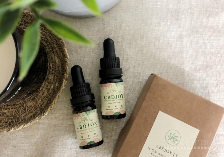 Cbd aliejus- natūrali, sertifikuota CBD produkcija