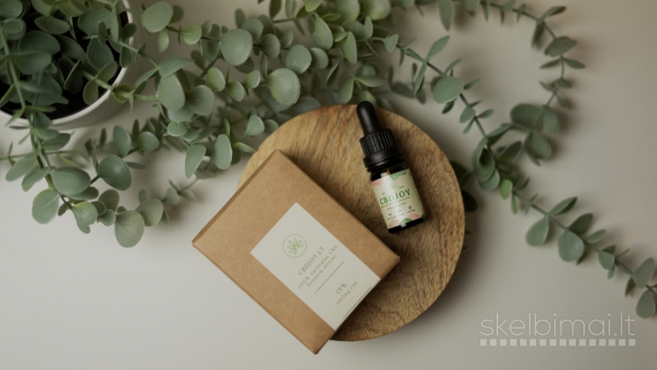Cbd aliejus- natūrali, sertifikuota CBD produkcija