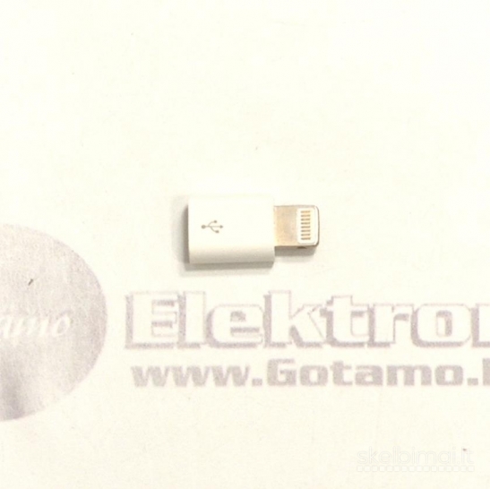 Apple Lightning į Micro USB lizdą jungtis WWW.GOTAMO.LT