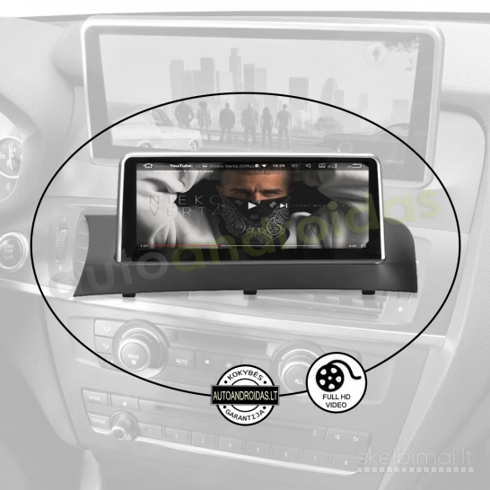 BMW X3 F25, X4 F26 Android multimedia USB/GPS/WiFi/Bluetooth/10"