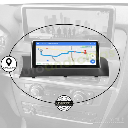 BMW X3 F25, X4 F26 Android multimedia USB/GPS/WiFi/Bluetooth/10"