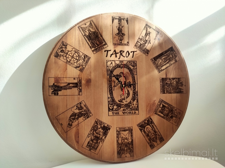 Medinis Taro laikrodis Didieji arkanai