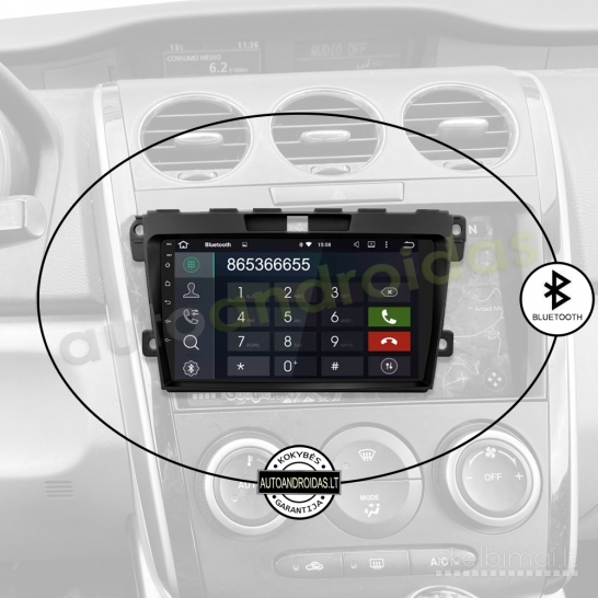 MAZDA CX7 2008-2015 Android multimedia GPS/WiFi/USB/9"