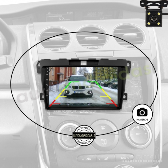 MAZDA CX7 2008-2015 Android multimedia GPS/WiFi/USB/9"