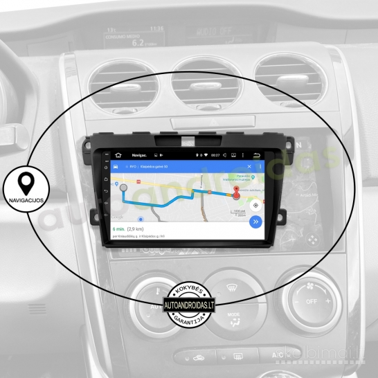 MAZDA CX7 2008-2015 Android multimedia GPS/WiFi/USB/9"