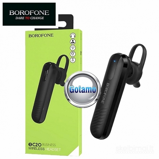 Bluetooth laisvų rankų įranga Borofone Business WWW.GOTAMO.LT