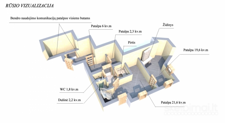 Parduodamas 380 kv.m. Namas kaip investicija Rokiškio g.