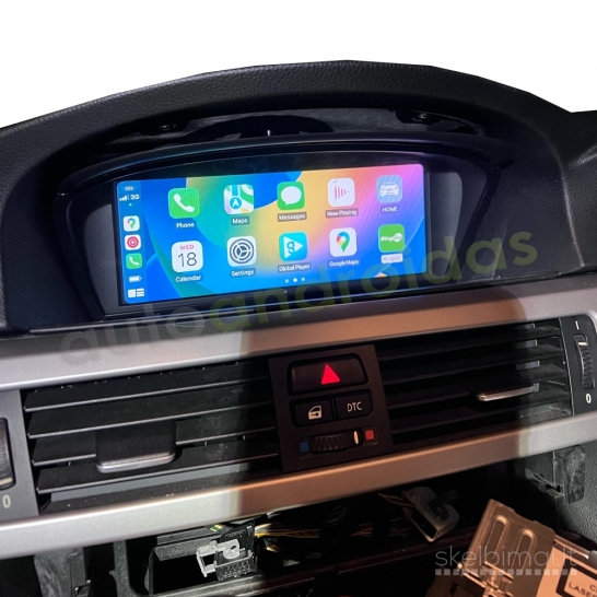 BMW CARPLAY, ANDROID AUTO integracija orginaliai multimedijai