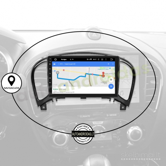 Nissan Juke 2010-14 Android multimedia GPS/WiFi/BT/USB