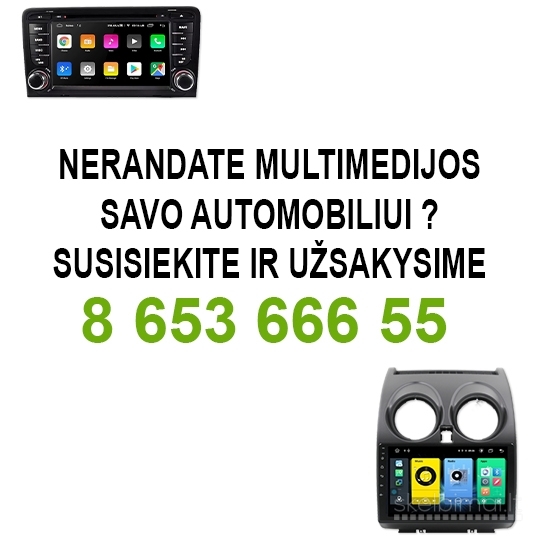 DACIA DUSTER 2010-15 originali multimedija GPS