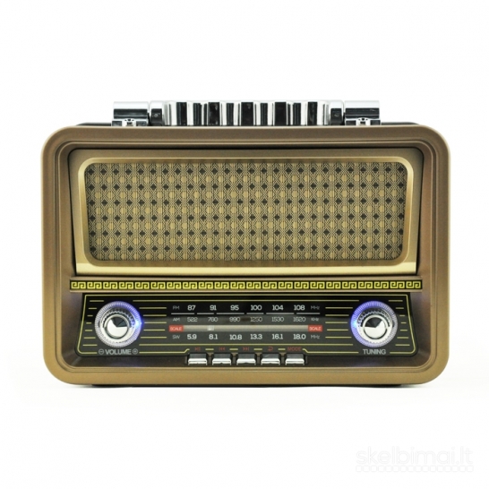 Retro radijo imtuvas Meier M-1919BT