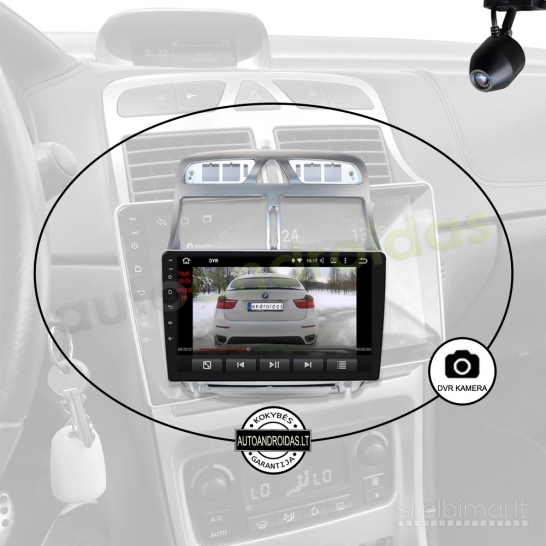 PEUGEOT 307 Android multimedia USB/GPS/WiFi/Bluetooth/9"