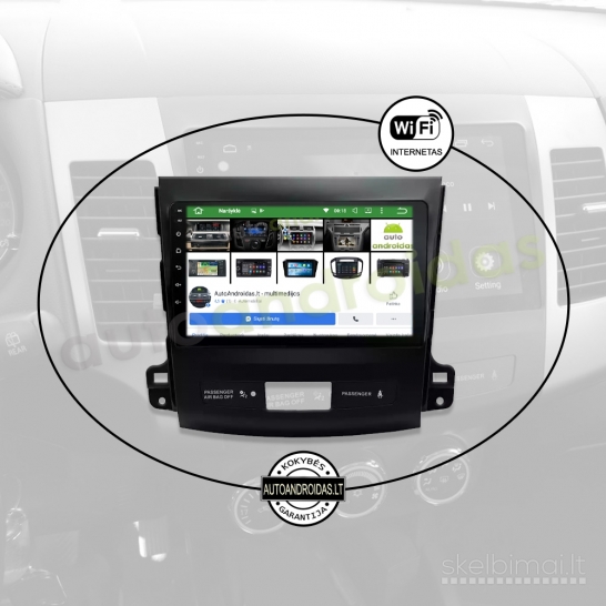 MITSUBISHI OUTLANDER PEUGEOT 4007 Android multimedia GPS/WiFi