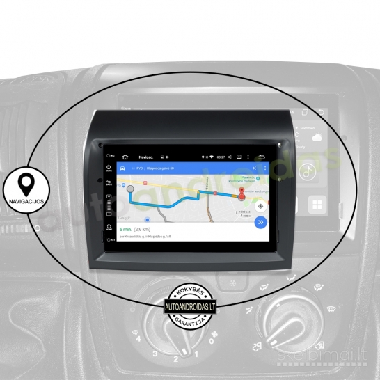 DUCATO JUMPER BOXER Android multimedia GPS/WiFi/USB/BT