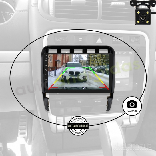 PORSCHE CAYENNE 2002-09 Android multimedia GPS/BT/WiFi/USB