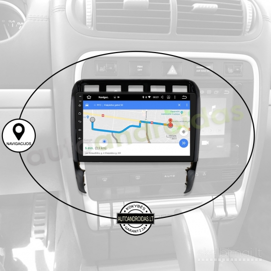 PORSCHE CAYENNE 2002-09 Android multimedia GPS/BT/WiFi/USB