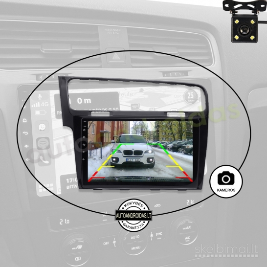 VW GOLF 7 2011-21 Android multimedija USB/GPS/WiFi/BT