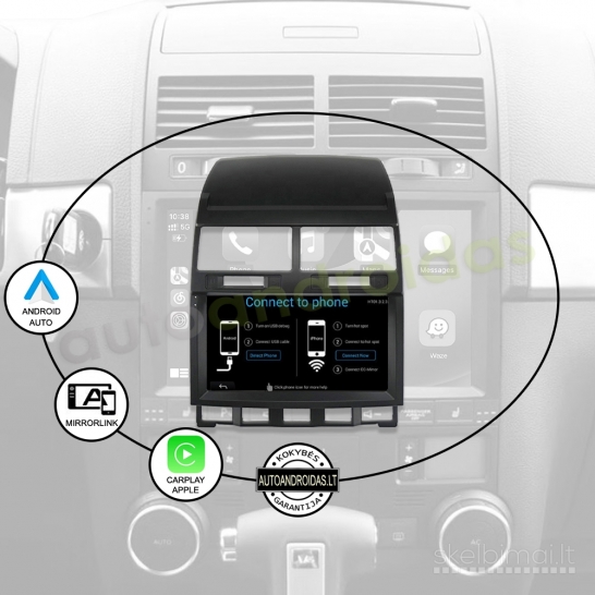 VW TOUAREG 2004-11 Android multimedija navigacija