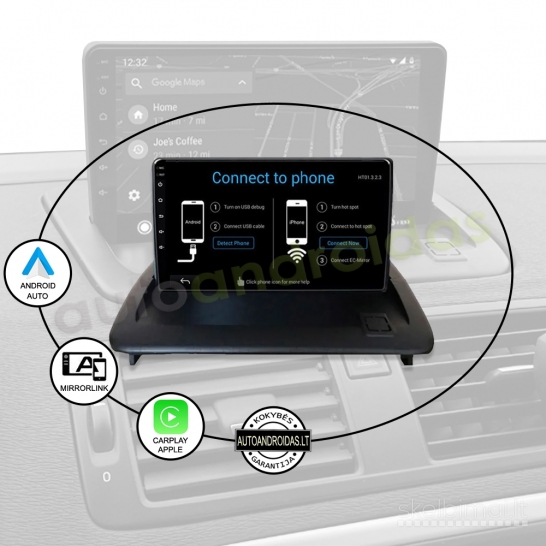 VOLVO C30 S40 C70 2010-13 Android multimedija navigacija