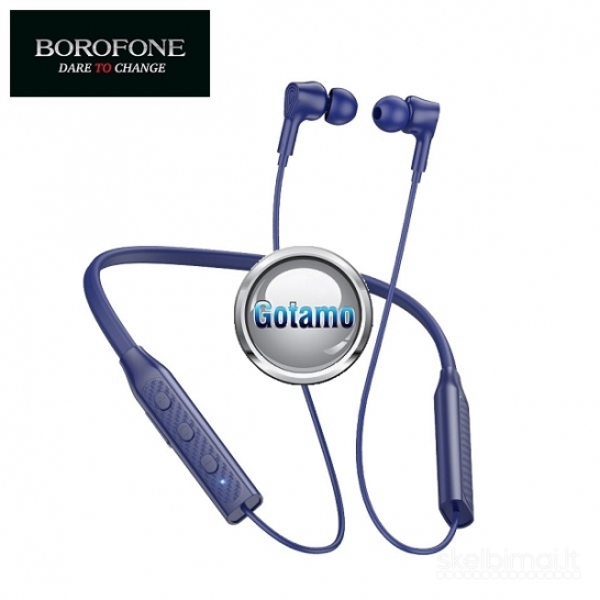 Bluetooth ausinės Borofone Sports 30h Music WWW.GOTAMO.LT