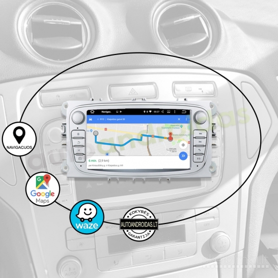 FORD S-MAX MONDEO KUGA Android multimedija navigacija 2DIN magnetola