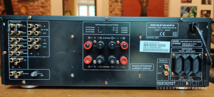 Marantz PM 7200 Class A originalus distancinis 