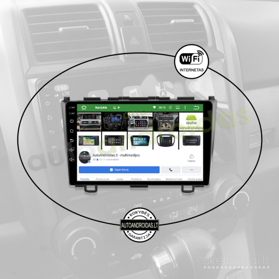 HONDA CRV 2006-11 Android multimedija navigacija 2DIN magnetola