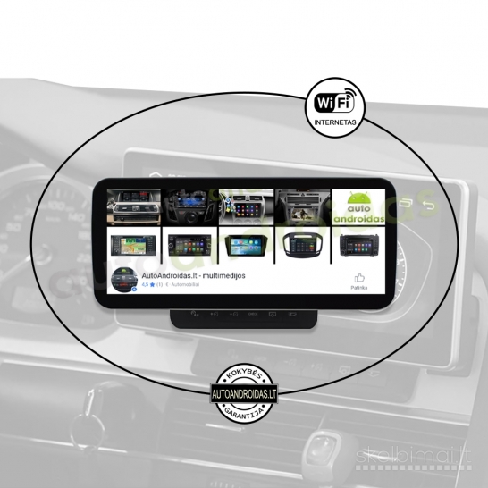 AUDI A6 C6 2005-2011 Android multimedija navigacija magnetola