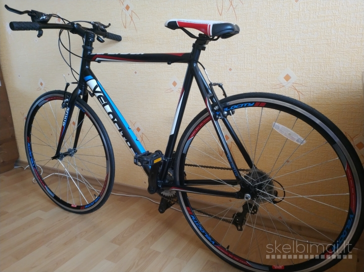 FITNESS BIKE „VELOCITY“ 21 GEARS 28" ALUMINIUM BLACK 59 CM KS CYCLING 125R	