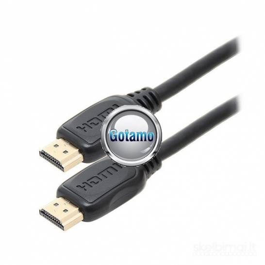 HDMI į HDMI laidas 10 metrų 4.95 Gb/s WWW.GOTAMO.LT