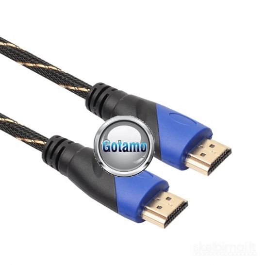 HDMI į HDMI laidas 15 metrų 4.95 Gb/s WWW.GOTAMO.LT