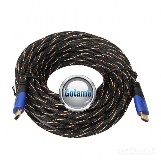 HDMI į HDMI laidas 15 metrų 4.95 Gb/s WWW.GOTAMO.LT