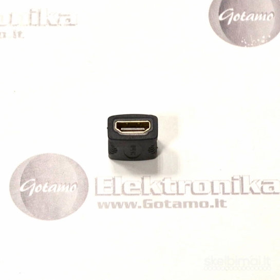 HDMI lizdas į HDMI lizdą jungtis (sujungimo stotelė) WWW.GOTAMO.LT