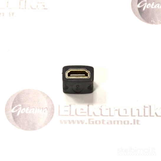 HDMI lizdas į HDMI lizdą jungtis (sujungimo stotelė) WWW.GOTAMO.LT