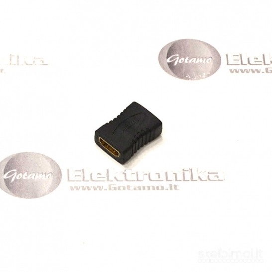 HDMI lizdas į HDMI lizdą jungtis (sujungimo stotelė) WWW.GOTAMO.LT