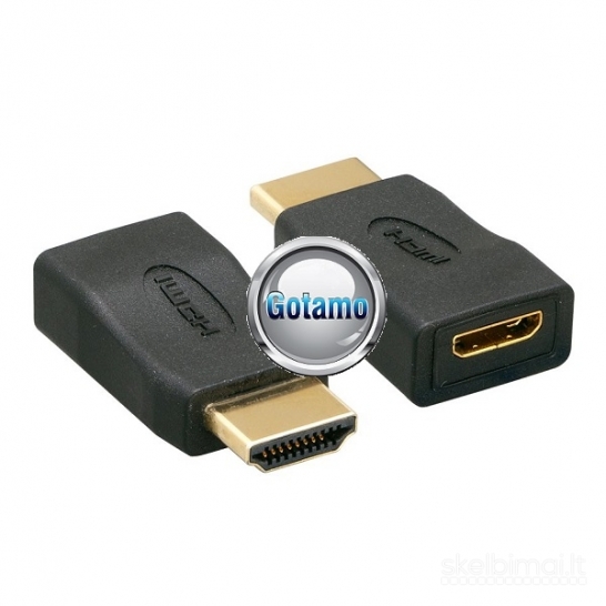 Mini HDMI lizdas į HDMI jungtis WWW.GOTAMO.LT