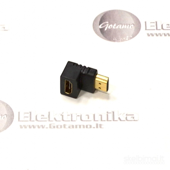 HDMI 90 laipsnių kampo jungtis WWW.GOTAMO.LT