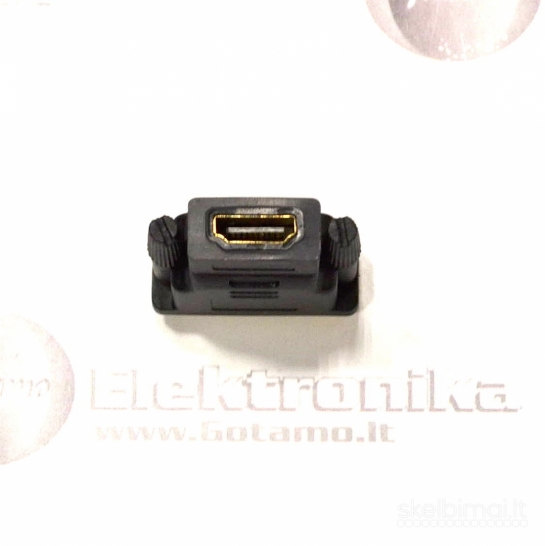 HDMI lizdas į DVI-I (dual link) 24+5 jungtis WWW.GOTAMO.LT