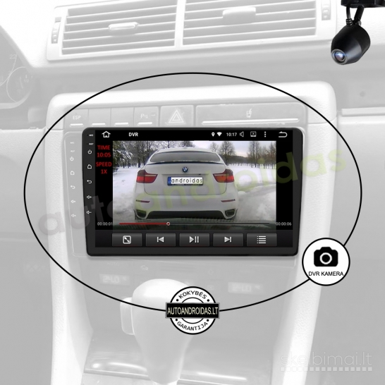 AUDI A4 (B6, B7) 2002-08 Android multimedija navigacija 2DIN auto magnetola