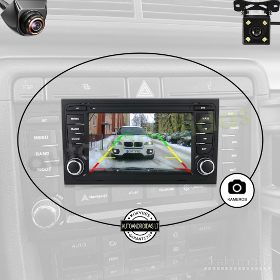 AUDI A4 2002-08 Symphony imit Android multimedija navigacija 2DIN auto magnetola