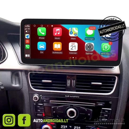 AUDI A4 B8 A5 2009-16 Android multimedija navigacija automagnetola