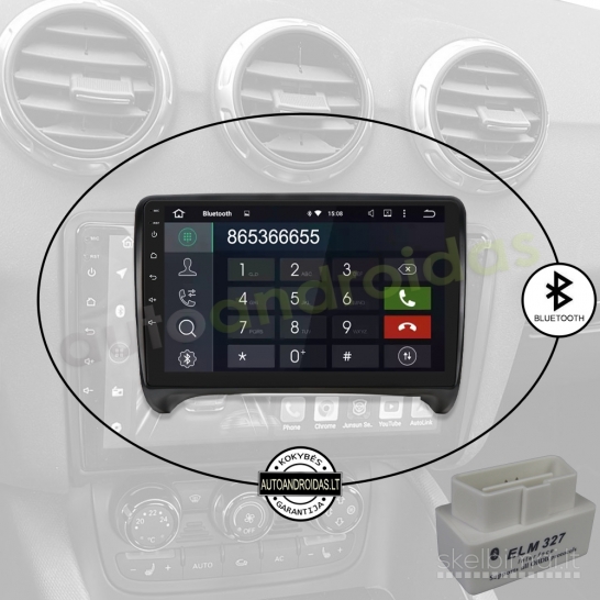 AUDI TT 2008-14 Android multimedija navigacija 2DIN auto magnetola